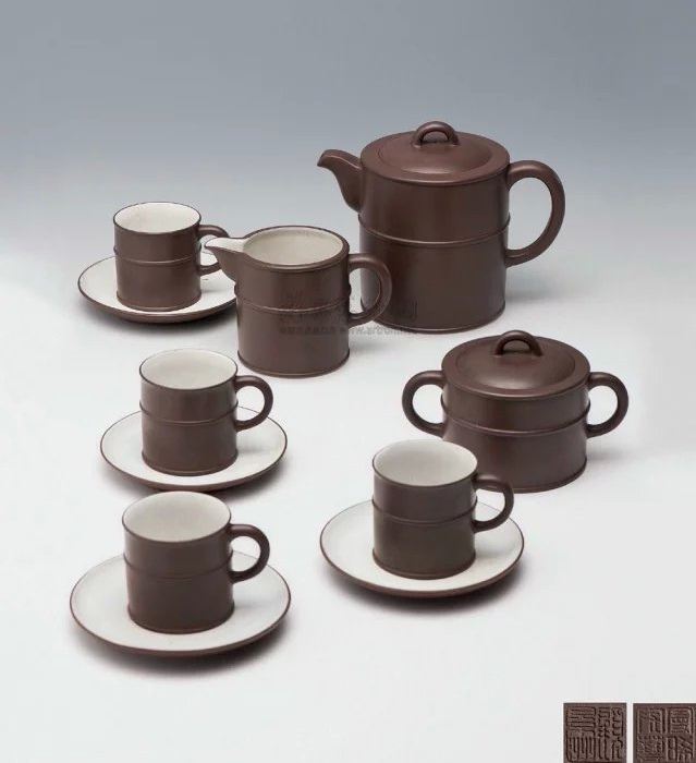 三线咖啡茶具