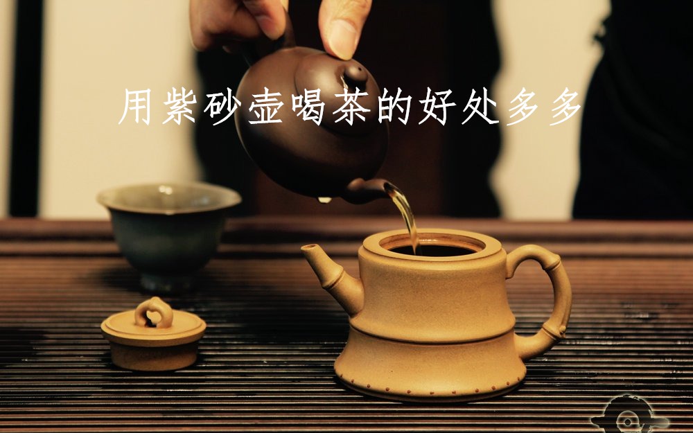 紫砂壶喝茶