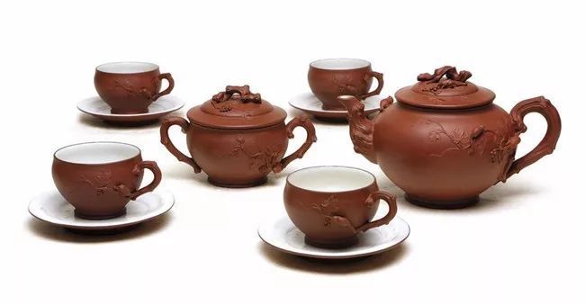 松鼠葡萄咖啡茶具